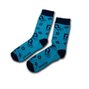 Skarpety z logo Radia Poznań